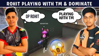 ROHIT IS BACK WITH TM PLAYER | ROHIT PLAYING WITH TM | ROHIT DOMINATING WITH TM | THE MAFIAS