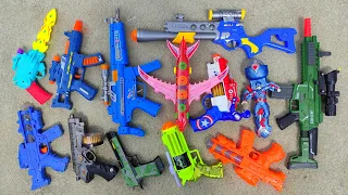 Mencari Tembakan Nerf Gun war Gun, Tyrex Gun, Pesawat, AK47, Sniper Rifle, Spiderman Gun, Pistol