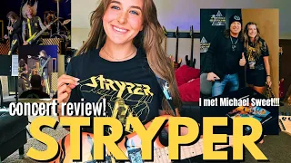 I met Michael Sweet!!! STRYPER- The Final Battle Tour 2023 Concert Review! @stryperofficial