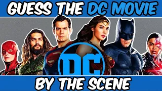 Guess the "DC Comics MOVIE BY THE SCENE" QUIZ!🎬 | TRIVIA / CHALLENGE