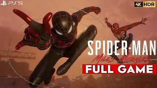 Spider Man Miles Morales Gameplay Walkthrough Full Game (PS5) 4K 60FPS HDR