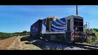 Desserte ferroviaire de l'usine d'embouteillage de Perrier