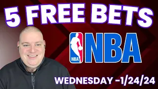 Wins-Day 5 Free NBA Free Picks & NBA Betting Predictions - 1/24/24 l Picks & Parlays