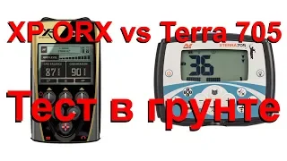 XP ORX vs Minelab X-Terra 705