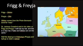 The Goddess Frigg, her relation to Freyja, and her hall: Fensalir