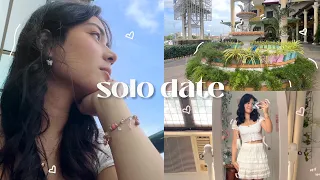 taking myself out on a date 💌🌷| solo date vlog