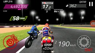 Mobile Game Test - MotoGP gameplay