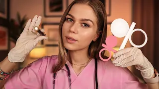 ASMR Detailed Physical Examination (Cranial Nerve Exam, Motor Function, Sensory Function, Reflexes)