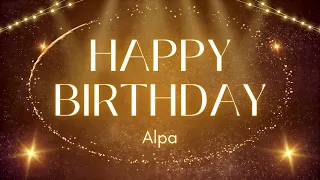 Alpa Happy Birthday