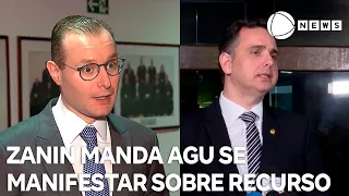 Zanin manda AGU se manifestar sobre recurso de Pacheco sobre desoneração