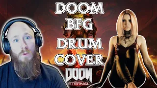 Natali Alter - DOOM BFG division - DRUM COVER Satan_dk REACTION