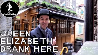 Ye Olde Mitre Pub - Where Queen Elizabeth drank - London