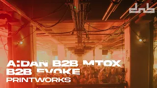 A:Dan B2B Mtox B2B Evoke - DnB Allstars at Printworks Halloween 2021 - Live From London (DJ Set)