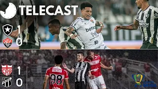 TELECAST - BOTAFOGO 1 X 0 VITÓRIA | CRB 1 X 0 CEARÁ - 45 MINUTOS