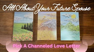 All About Your Future Spouse 💍💞💒 Channeled Messages | Timeless & In-Depth Tarot Reading