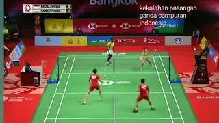 XD| Hafiz Faisal/Gloria Emanuelle Widjaja VS Rankiredy/Ponapa| Thailand Open Badminton 2021