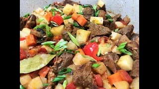 ЖАРКОЕ ПО-ДОМАШНЕМУ. Давно забытый вкус.  Русское Старинное Блюдо.