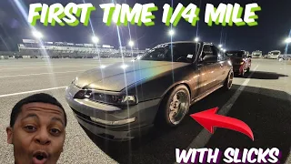 Midnight madness 1/4 mile MIR in my turbo honda prelude