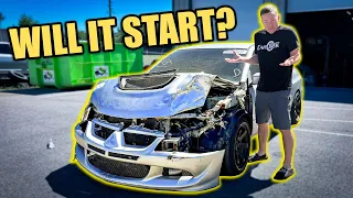 I Bought A Wrecked Mitsubishi Lancer Evo 8 And It's Worse Than You Can Imagine