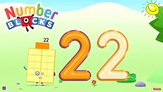 Numberblocks World App | Meet Numberblocks Twenty-Two | Number 22 | Learn Tracing | Educational Game