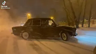 Lada winter drift 2020