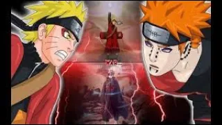 NARUTO VS PAIN (NARUTO) [A M.V] SKILLET - HERO