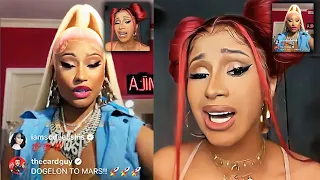 Cardi B Goes OFF On Nicki Minaj & Defends Megan Thee Stallion *IG Live Reaction*