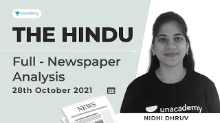 The hindu analysis today | Current affairs today | CLAT Preparation | CLAT 2022 | 28 October News