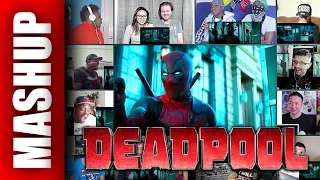 DEADPOOL 2 Teaser Trailer Reactions Mashup
