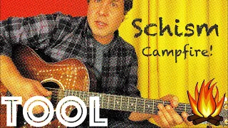 Guitar Lesson: How To Play Schism by Tool - Campfire Edition!