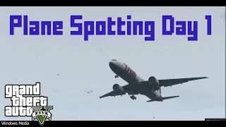 GTA 5 | Los Santos LSIA |  Plane Spotting #1