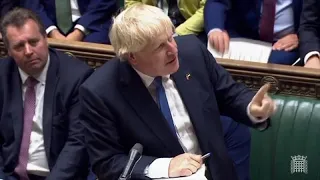 'Hasta la vista, baby!': Boris Johnson delivers farewell speech at PMQs