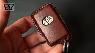 Smart key case DIY (Toyota Rav 4) / Чехол для брелока сигнализации Тойота Рав 4