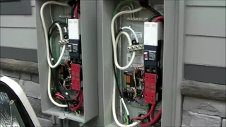 How to connect two Generac Transfer switches to single generator