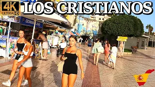 TENERIFE - LOS CRISTIANOS | What is the Atmosphere like Now? 😎 4K Walk ● August 2023