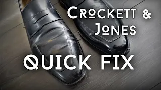 Thrifted Crockett & Jones restoration