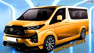 New Generation 2024 TOYOTA HiAce - The Most Popular VAN!