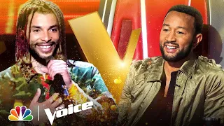 Samuel Harness Makes 3 Doors Down's "Here Without You" His Own | The Voice Blind Auditions 2021