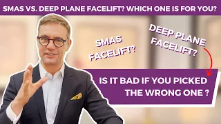 SMAS FACELIFT VS. DEEP PLANE FACELIFT | PLASTIC SURGEON EXPLAINS  WHICH ONE IS RIGHT FOR YOU