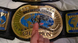 WWF SCRATCH LOGO INTERCONTINENTAL BELT (Fight-nite belts)