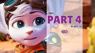 RATCHET AND CLANK RIFT APART - 100% Walkthrough No Commentary - Part 4 [4K 60FPS PS5 HDR]