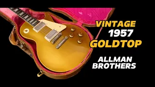 Vintage 1957 Gibson Les Paul Goldtop - Allman Brothers Band