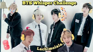 BTS Whisper Challenge // Real Hindi Dub // Run Ep.41