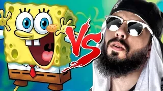 SpongeBob VS. Mussoumano | Battle of Rap LIVE