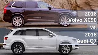 2018 Volvo XC90 vs 2018 Audi Q7 (technical comparison)