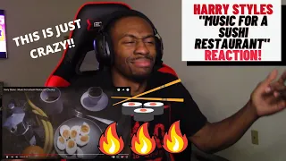 {HE CAN'T MISS?!} HARRY STYLES "MUSIC FOR A SUSHI RESTAURANT" REACTION!