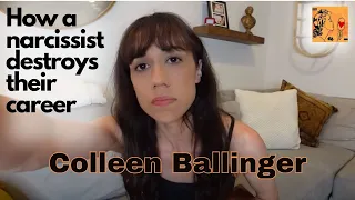 How a Narcissist destroys their career - a narc ALERT look at Colleen Ballingers apology