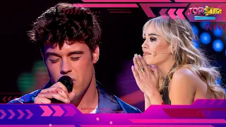 "HOW SWEET!". DANNA PAOLA loves IGNACIO singing his OWN SONG on stage | Episode 07 | Top Star 2021