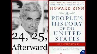 A People's History of the United States, Chapters 24, 25, & Afterword