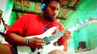 choo lo guitar solo !! @Thelocaltrain #guitar #guitarcover #jackson #viralvideo #marshall #sony